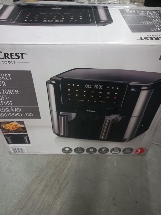 Dwustrefowy AIR FRYER SilverCrest 8,7l