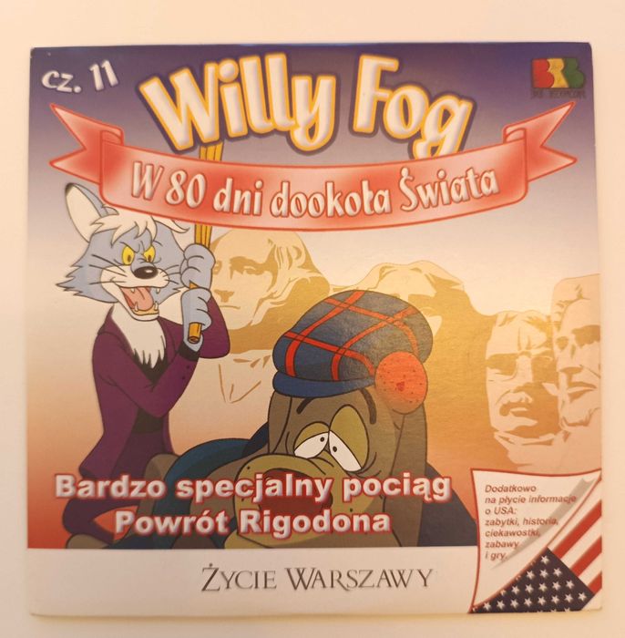 DVD VCD Willy Fog / W 80 dni dookoła świata, część 11 serialu, polski