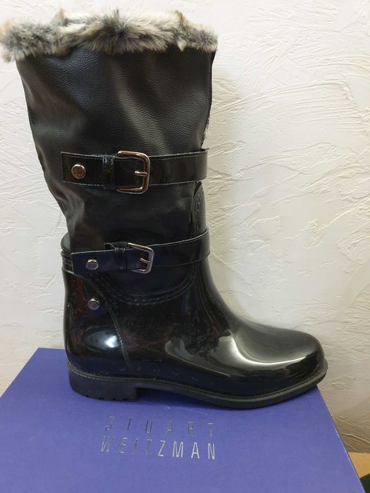 Нові оригінал резиновые сапоги Stuart Weitzman Crocs гумові чоботи
