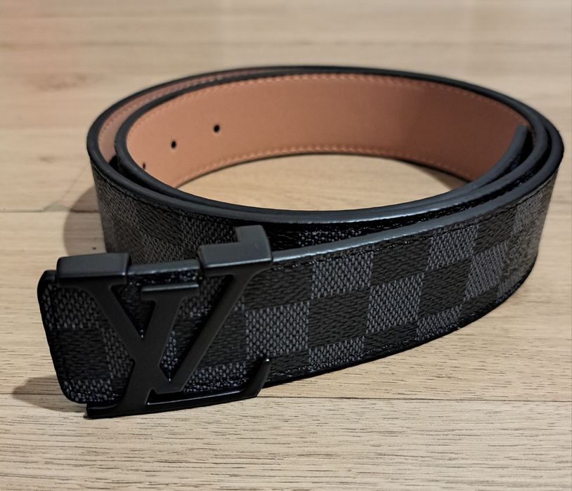 Pasek louis vuitton czarny