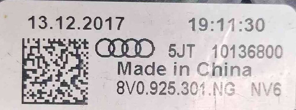 Conjunto de Botões 5jt10136800 - AUDI A3 Sportback