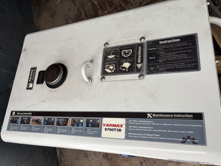 Генератор YARMAX 9700T3D SILENT