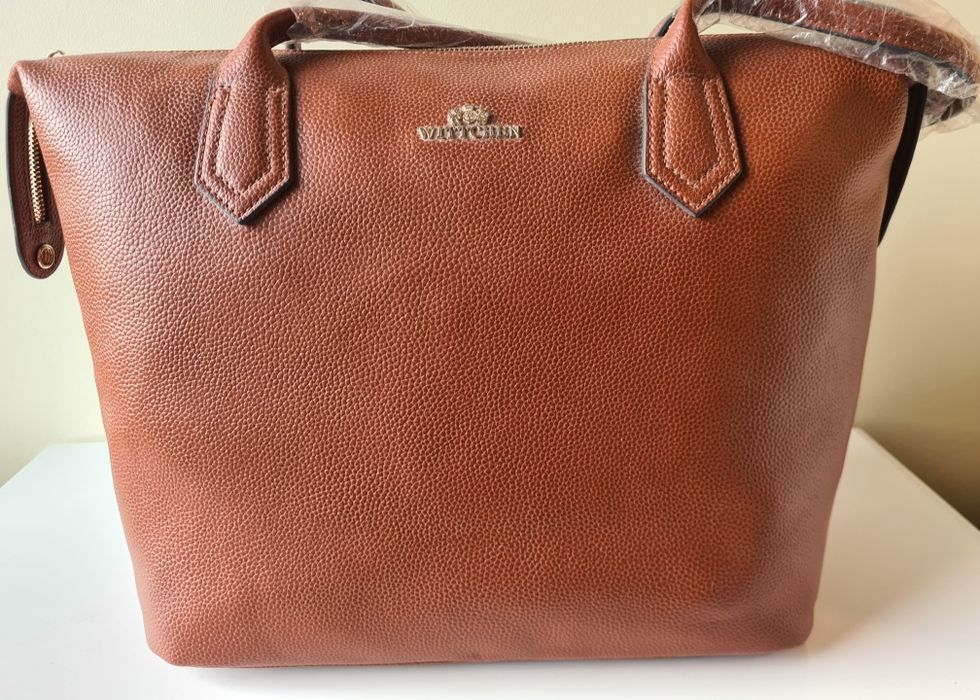 Wittchen torebka skóra brąz NOWA