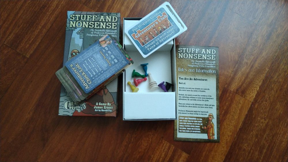 Stuff and Nonsense - Jogo de Tabuleiro - Board Game