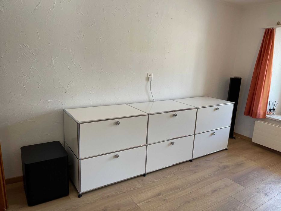 Buffet USM Haller Branco – Design Clássico