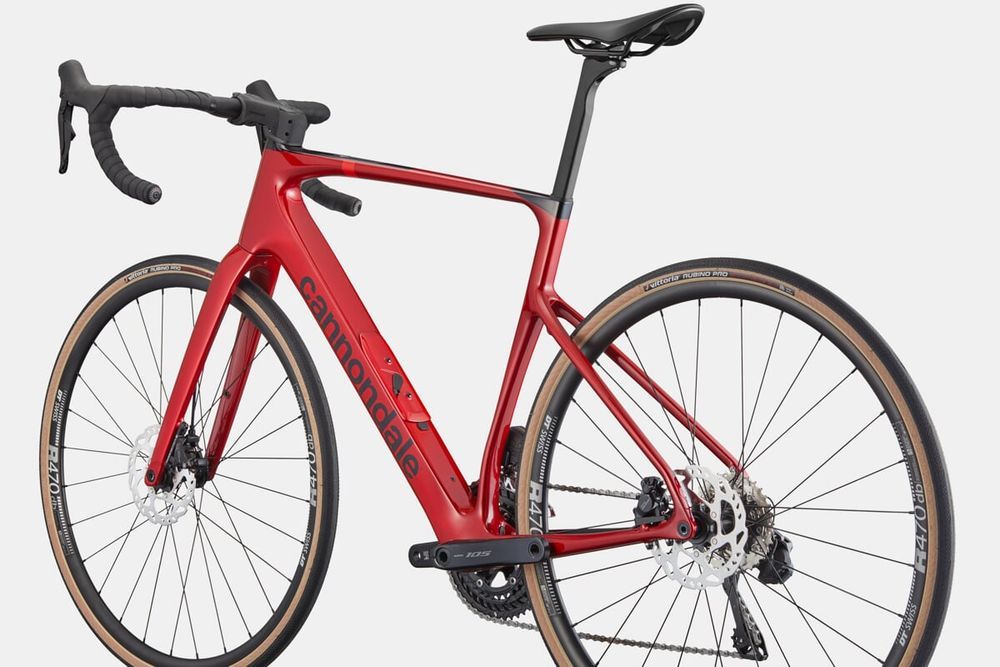 Rower szosowy Cannondale Synapse Carbon 4 color Red - Rozmiar 51