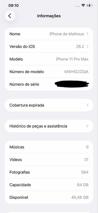 Iphone 11 Pro Max 64Gb TROCO