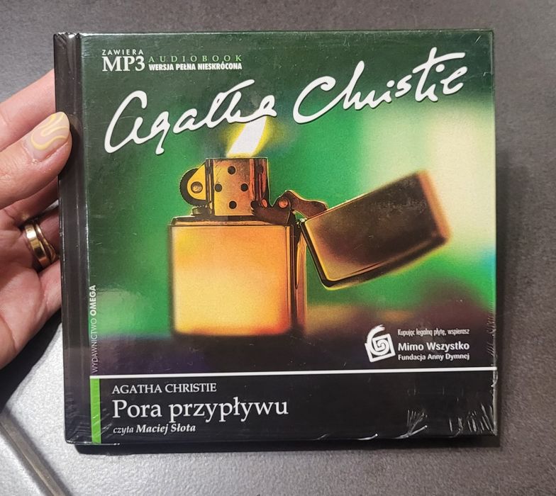 Pora przypływu Agata Christie CD Audiobook