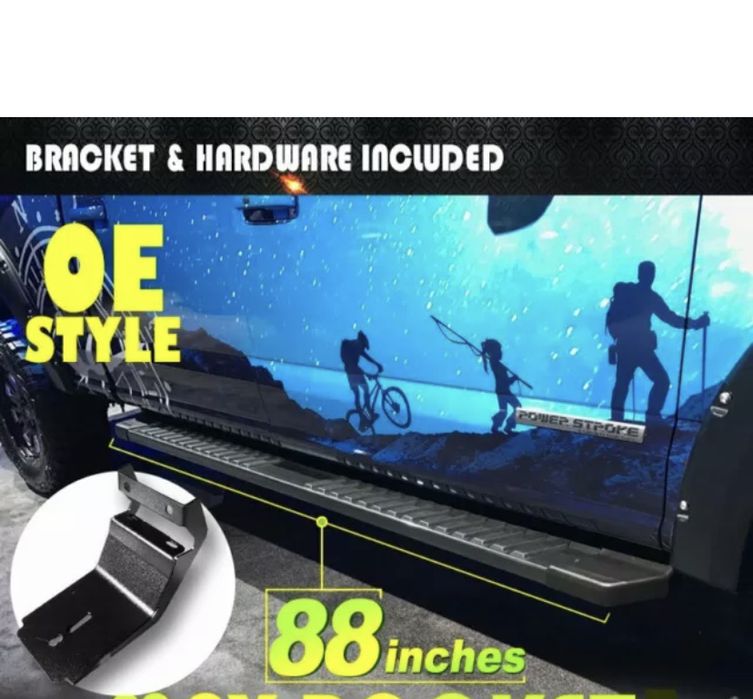 Ford f150 04- progi nowe wersja 4 drzwi Czesci z usa