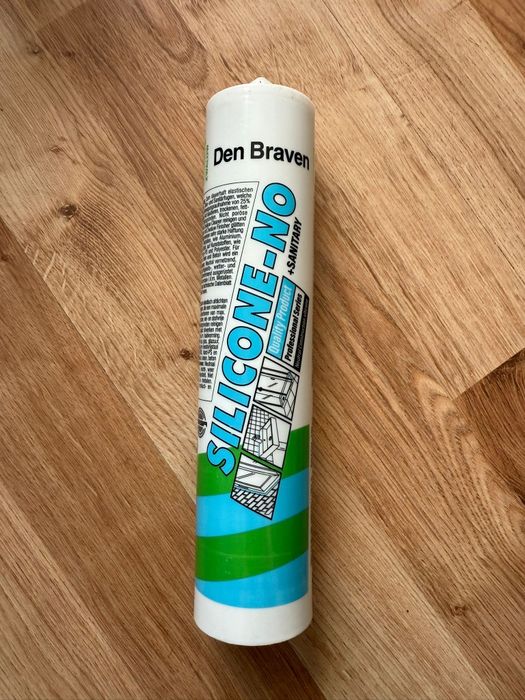 Silikon sanitarny Den Braven aluminium