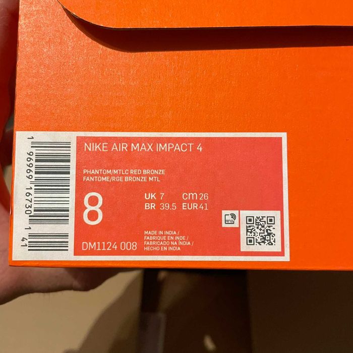 Nike buty męskie sportowe AIR MAX IMPACT 4 rozmiar 41