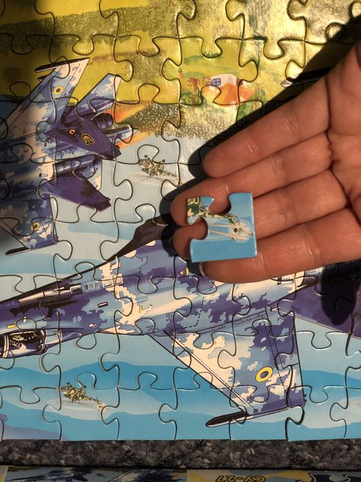 Пазли 88 шт винищувач