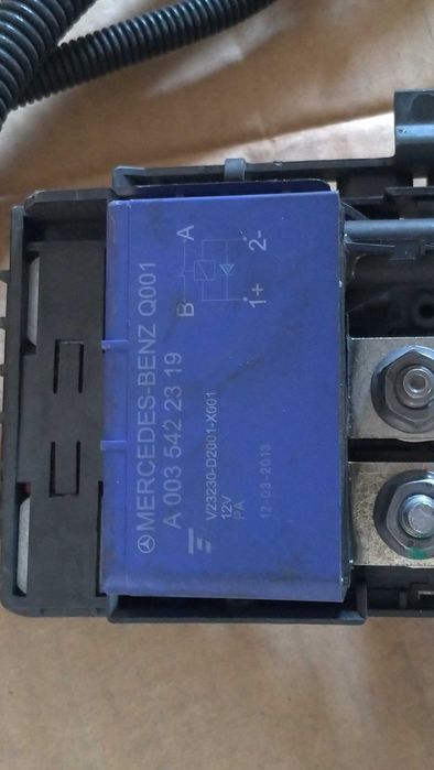 Cx. fusiveis da bateria Mercedes-Benz A-Classe (W176). A246.540.1350
