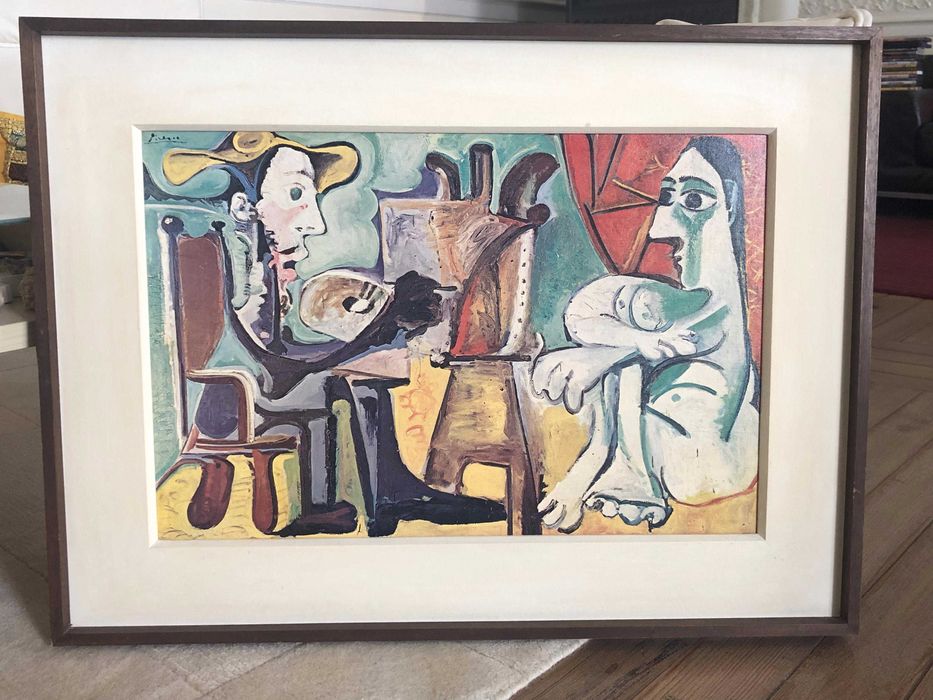 Picasso, reprodução de qualidade, anos 1970/1980