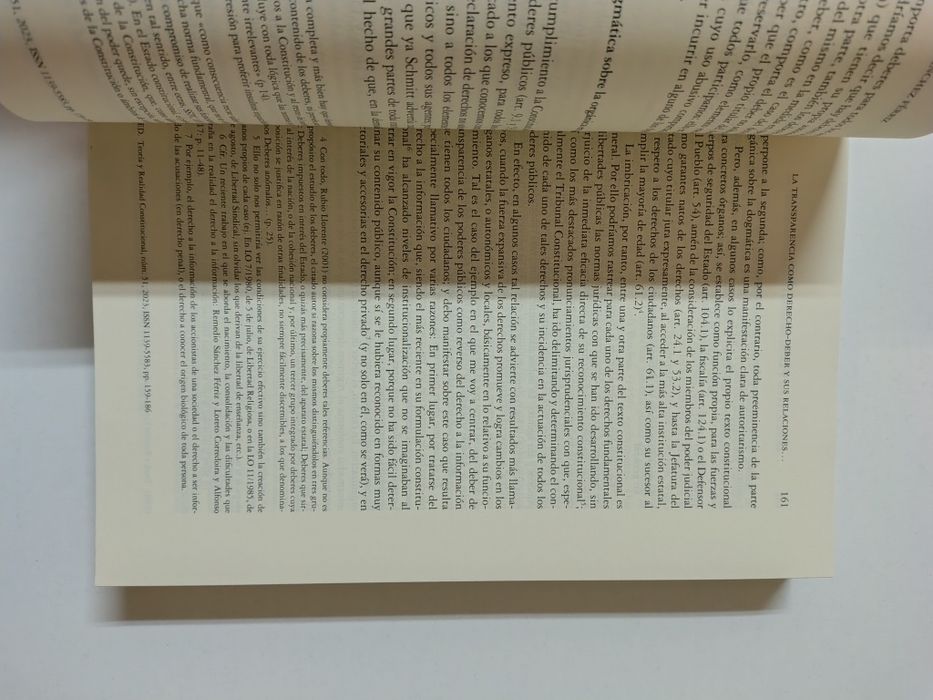 Teoría y Realidade Constitucional