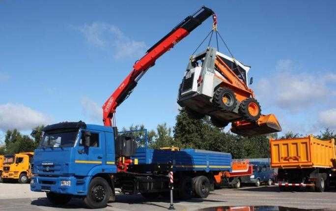 Перевозка строительной техники (Краны, Экскаваторы, Бульдозеры и т.д.)
