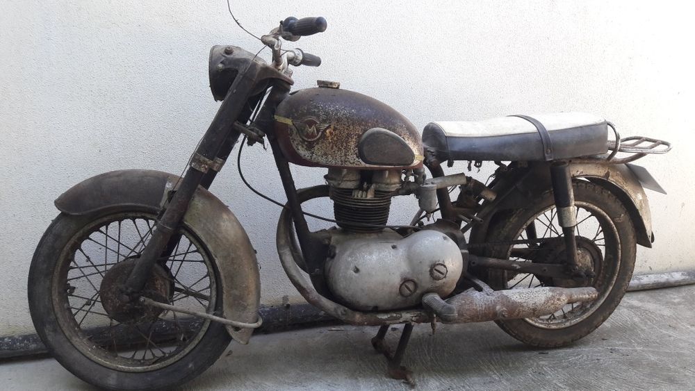Matchless G2 com 248 cc de 1962