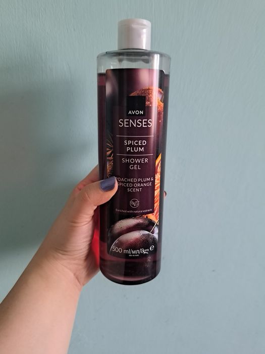 Avon Senses nowy Żel pod prysznic shower gel  Spiced plum 500 ml