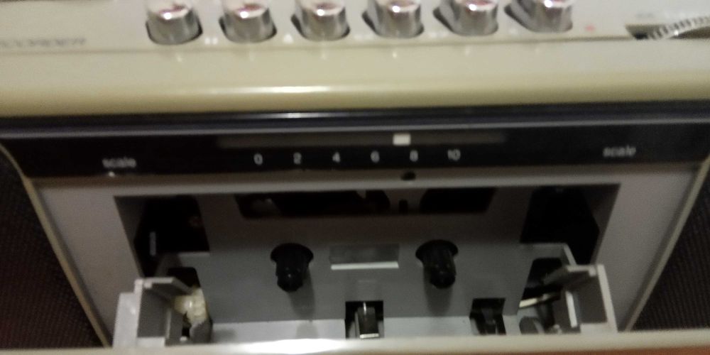 Satellite radio cassette recorder disco