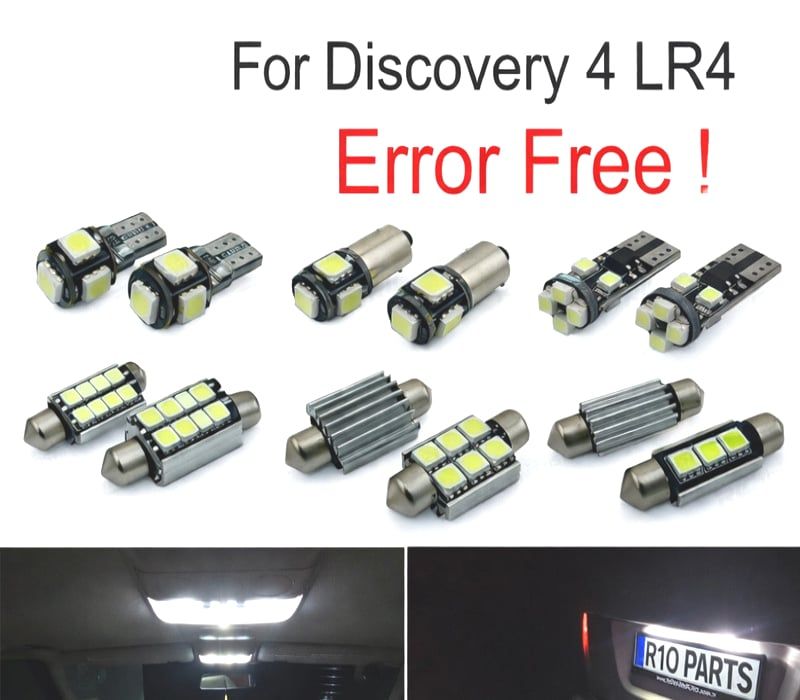 KIT COMPLETO 26 LAMPADAS LED INTERIOR PARA LAND ROVER 4 LR4 10-15