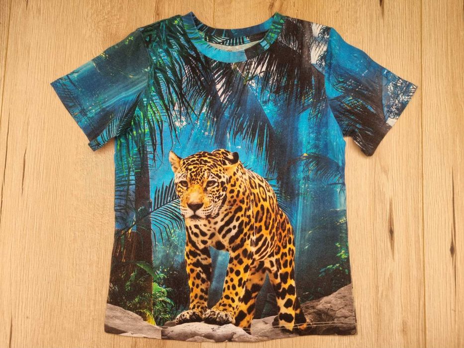 H&M tshirt foto pantera 98 104