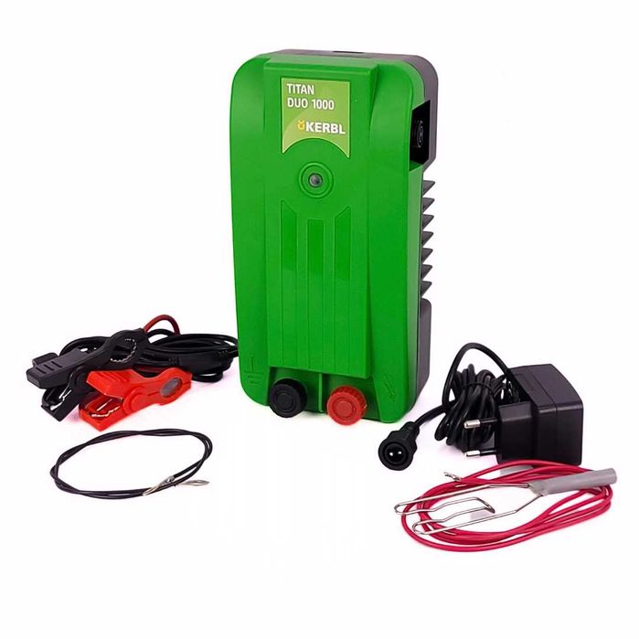Elektryzator uniwersalny KERBL TITAN DUO 1000 dla koni, bydła 1,0 J