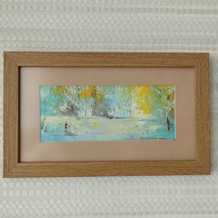 Картина Зима Андрій Іжак 206*340мм