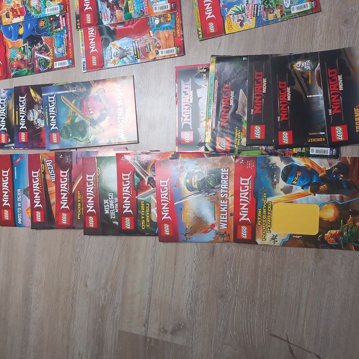 Lego ninjago gazetki ponad 40 sztuk