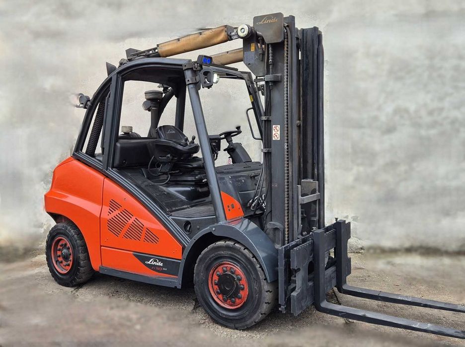 Linde H50D-600 • 2019r • DIESEL • waga elek. • leasing • wózek widłowy