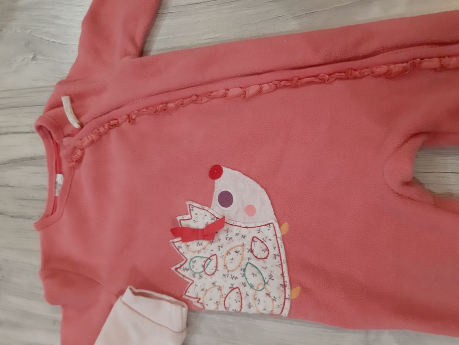 Śpiochy polarowe rozmiar 68 i 74