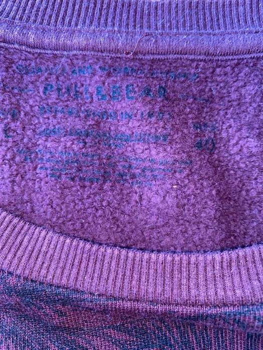 Sweatshirt Pull & Bear bordeaux (L)