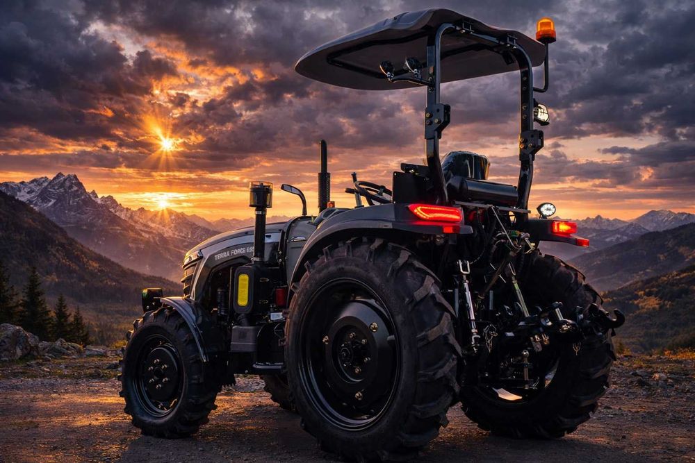 Страшний сон конкурентів- Трактор TERRA FORCE 554X з єровнавіскою, 4х4