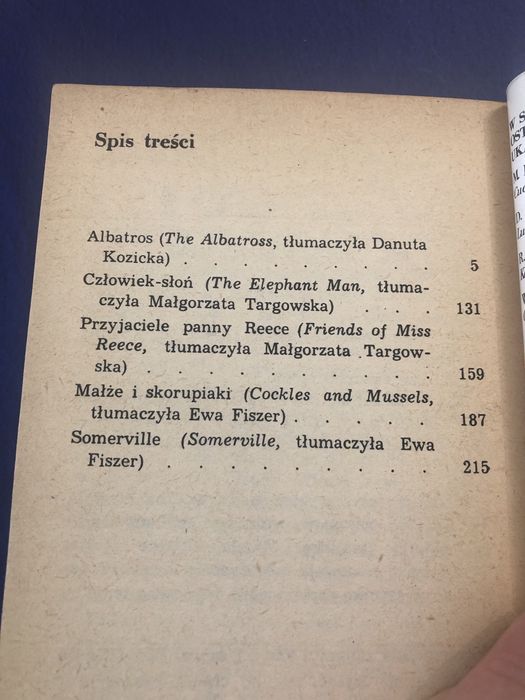 Albatros - Susan Hill Wydanie I