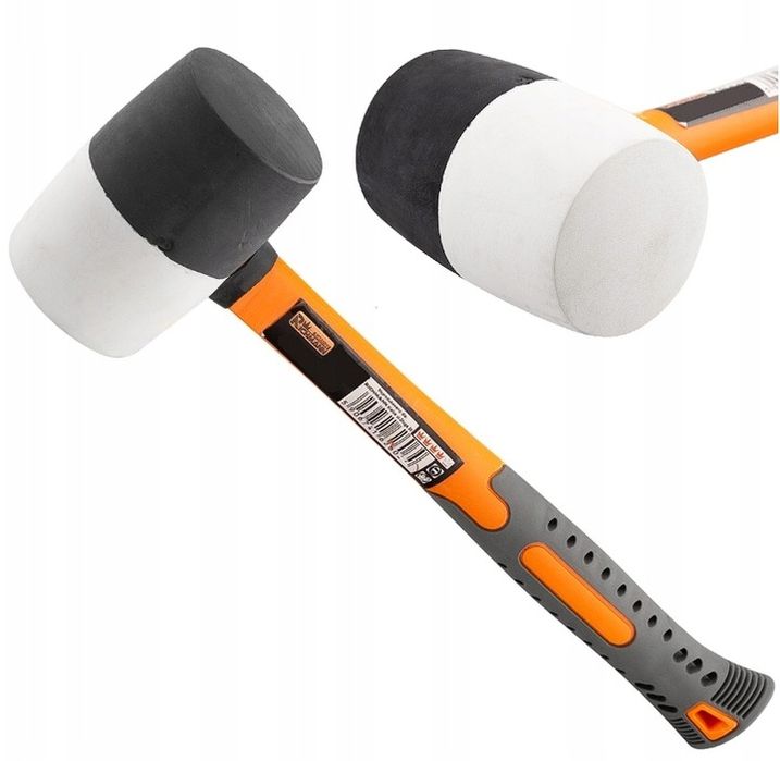 Młotek Brukarski Gumowy 115 Mm 1100gram Fiberglass