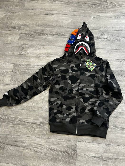 bape shark full zip hoodie - купить товары моды и стиля - Цена на