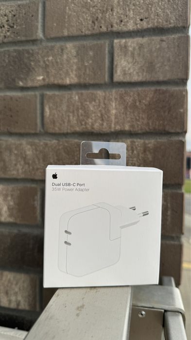 Zestaw Ladowarka 35W na 2 złacza Usb-C + Kabel Usb-C Usb-C 2M 240W