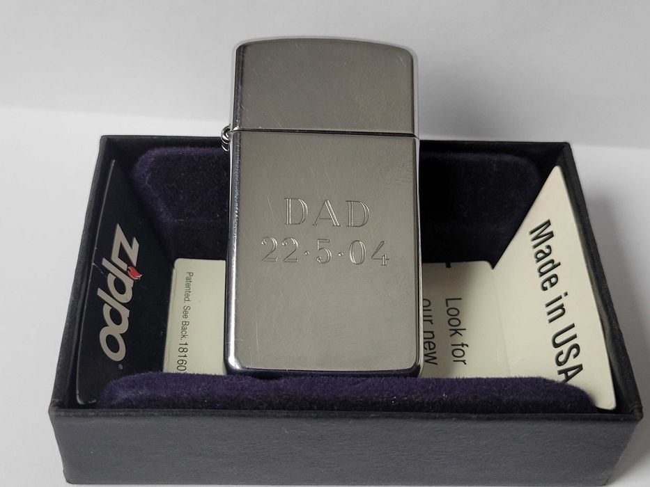 Zapalniczka Zippo Slim Polished Chrome