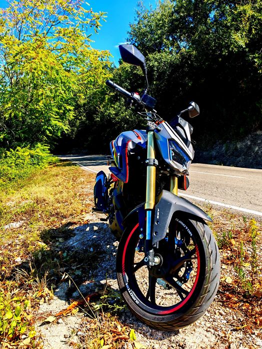 QJ SRK 125 como nova Garantia até 2031