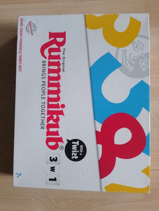 Rummikub 3 w 1 stan dobry