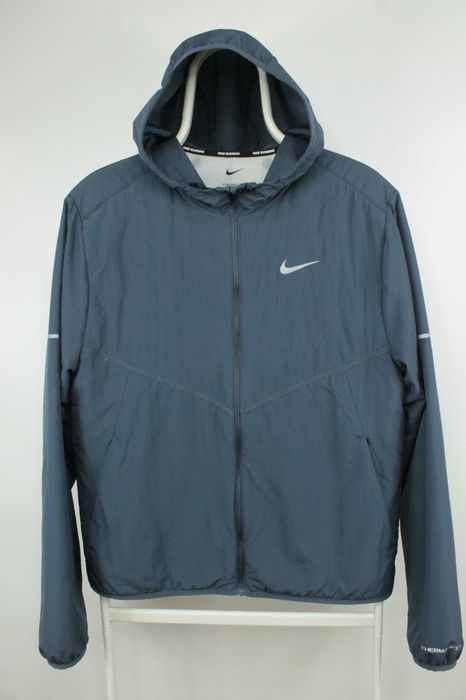 Спортивно бігова куртка Nike Therma Fit Repel Blue Running Jacket Men’s Розмір М