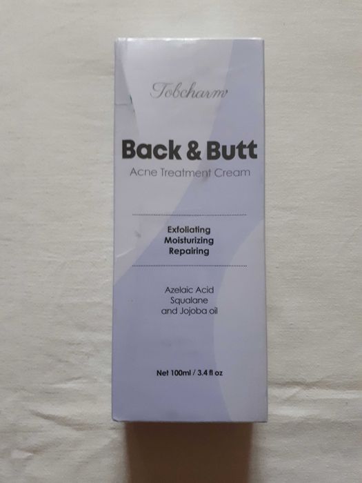 Крем для лікування акне на спині та сідницях - 3,4 унціі Tobcharm
