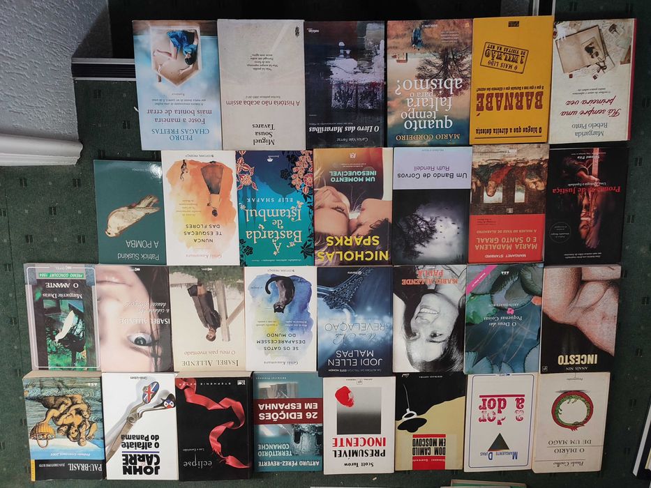 Grande Lote Best Sellers Literatura Autores Estrangeiros e Portugueses