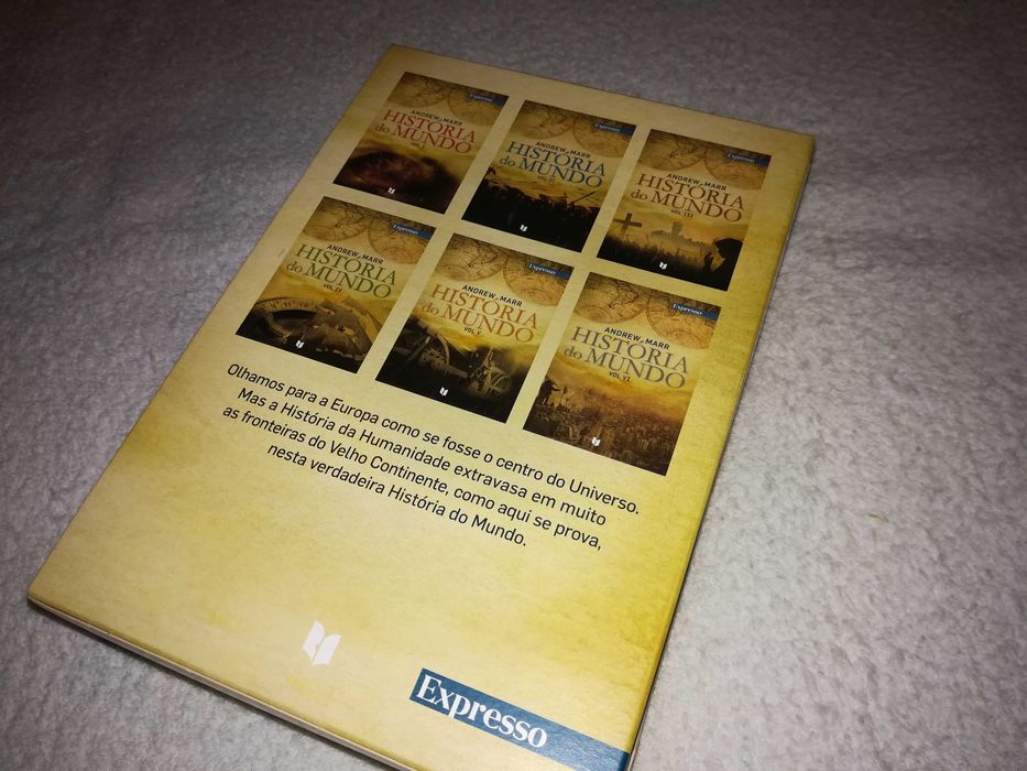 história do mundo (andrew marr) coleção de 6 volumes 2016