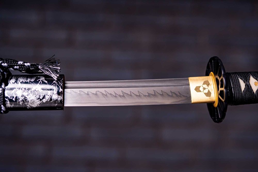Katana Premium T10 62 HRC z Bohi | Miecz Japoński Dodatkowa Powłoka Węglowa Warszawa Model : K5