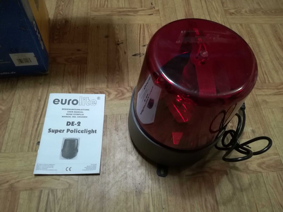 Eurolite de 2 efekt policji straży