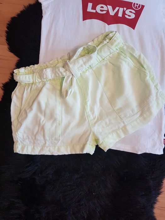 Cudny zestaw:) bluzeczka LEVI'S spodenki roz 146/152