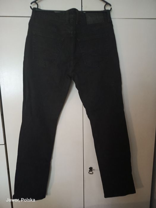 Spodnie męskie kolor czarny