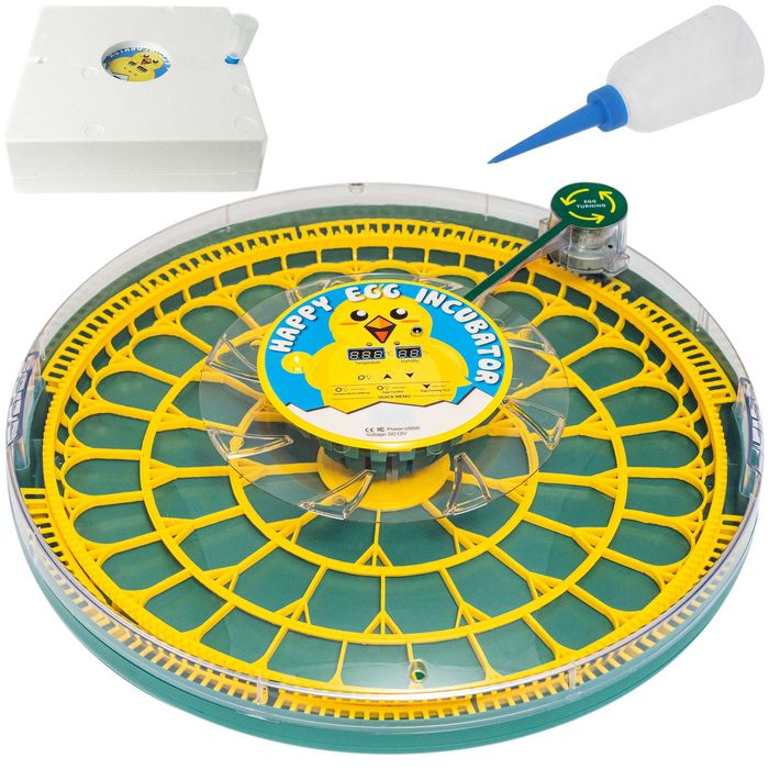 INKUBATOR Automat HAPPY klujnik do 52 jaj kaczka kura indyk przepiórka