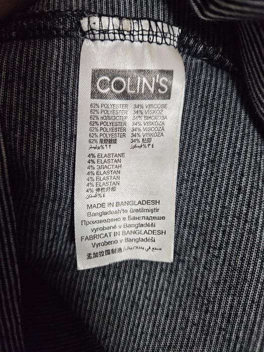 Плаття Colins чорно-біле