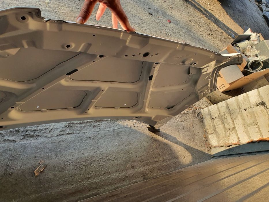 Капот белый Chevrolet Aveo, Шевроле Авео T250